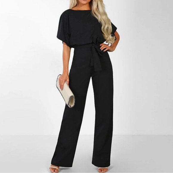 Pants - Black Jumpsuit